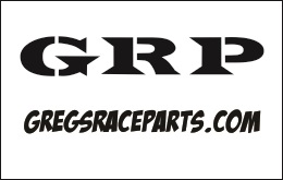 Greg's Racing Parts logo. Elise & Evora Parts