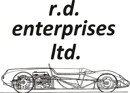 r.d. enterprises ltd. logo. Classic Lotus Parts & Accessories